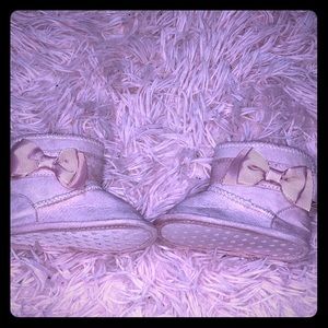 Baby girl booties